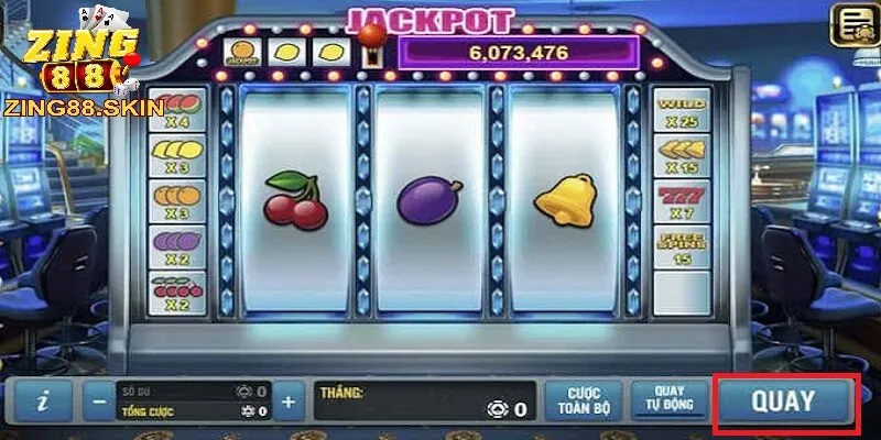 Nhấn nút quay hũ