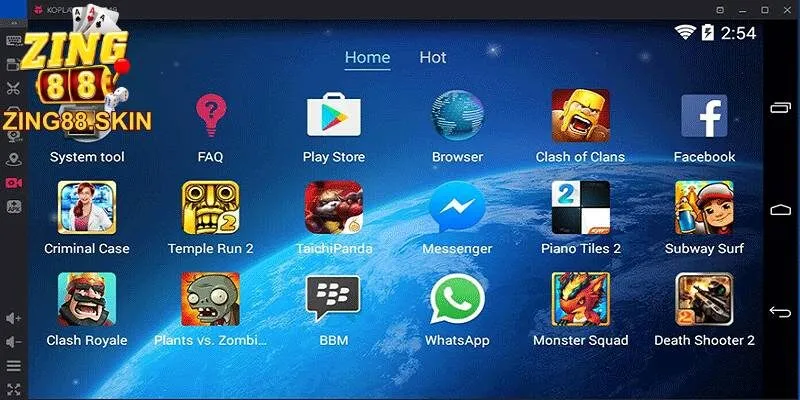 Trình giả lập KoPlayer có tính tương thích cao với nhiều hệ điều hành