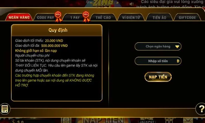 Quy trình rút tiền về tài khoản rất nhanh và an toàn