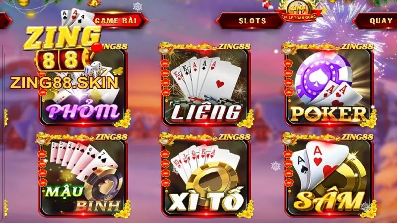 Zing88 cổng game chơi game bài xì tố đổi thưởng uy tín